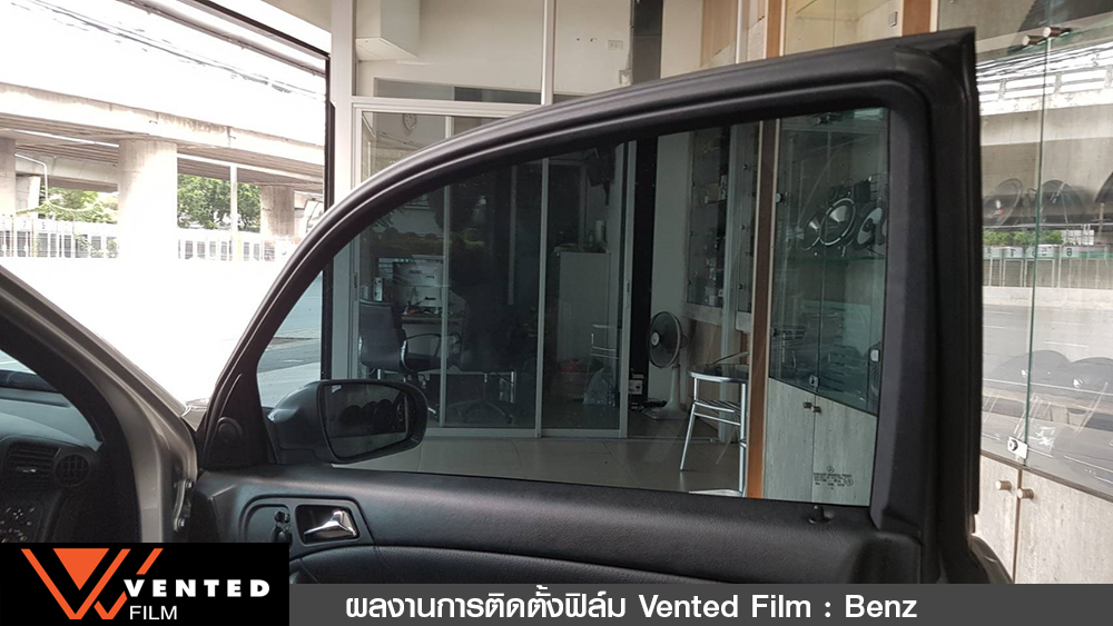 ฟิล์มติดรถยนต์ vented benz07