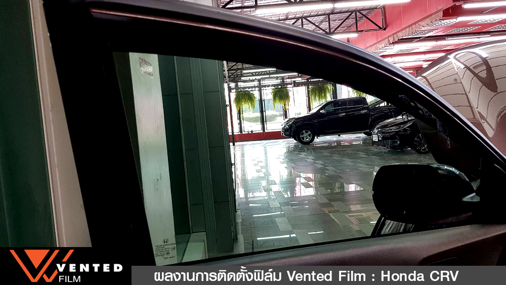 ติดตั้งฟิล์ม honda crv 01 09
