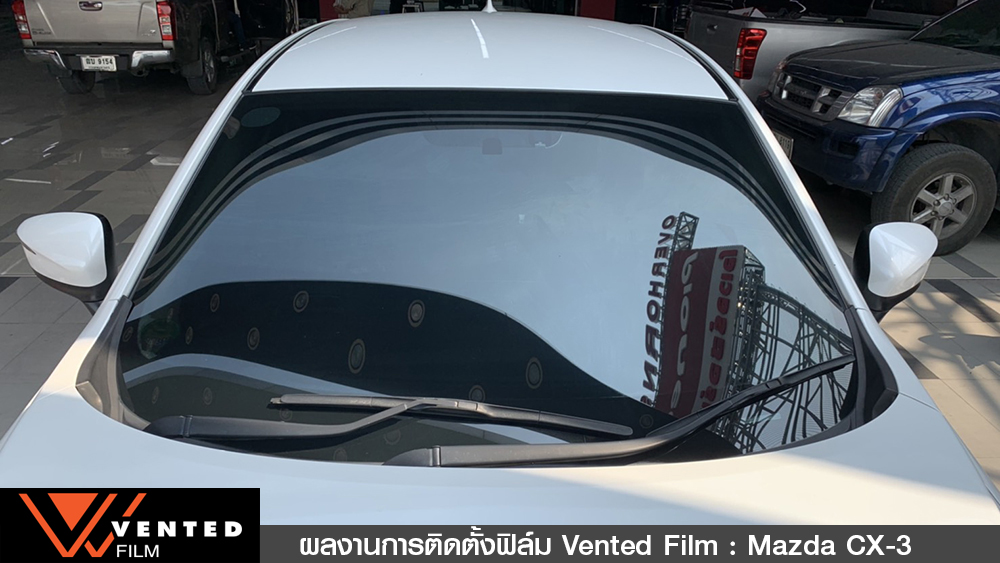 งานติดตั้งฟิล์มรถยนต์ mazda cx3 09