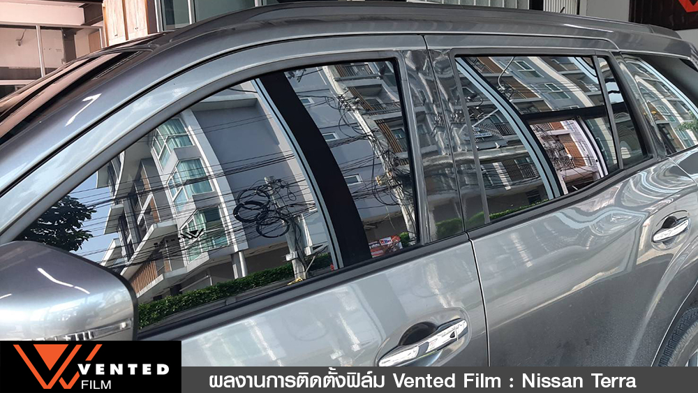 งานติดตั้งฟิล์มรถยนต์ Nissan Terra 10